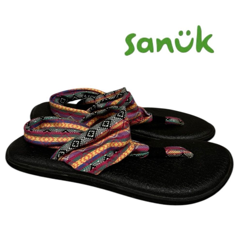 Sanuk Yoga Sling 2 Print SWS10535 Women's Sandals 8
